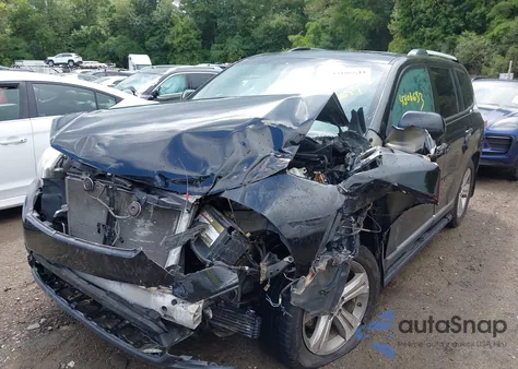 2012 Toyota Highlander Limited V6 z USA, uszkodzony, nr VIN 5TDDK3EH6CS128269